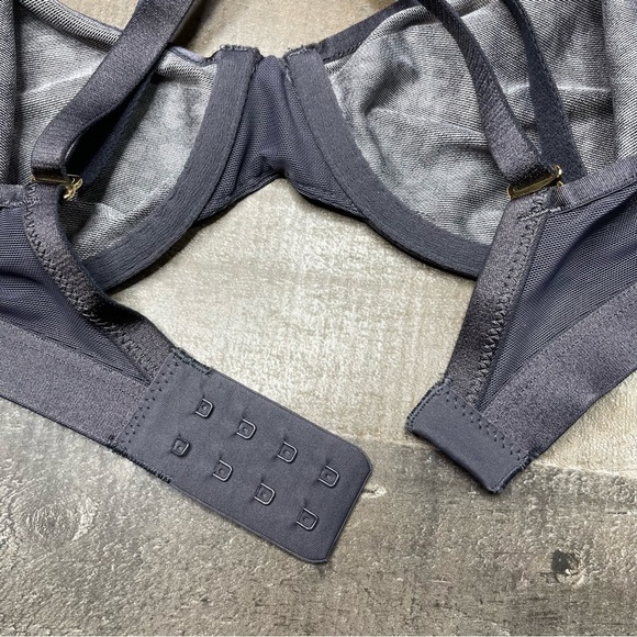 Soma Unbelievable Fit Perfect Coverage Bra 34C Gray Leopard Print - Picture 10 of 14